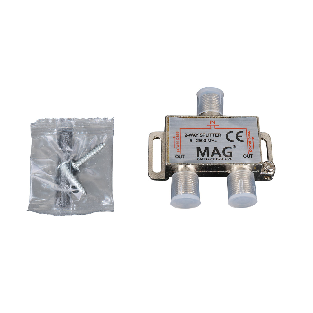 1/2 SPLITTER 5-2500 MHZ MAG (4812) 1/2 SPLITTER 5-2500 MHZ MAG (4812)