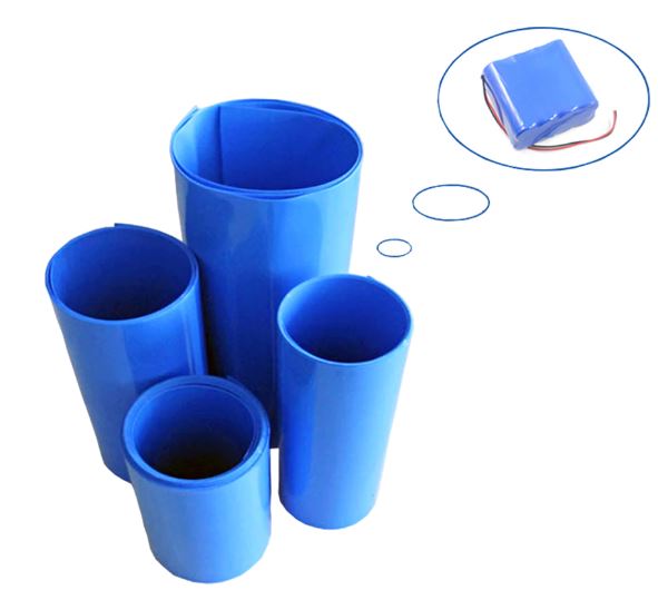 1 MT PVC ISI BORUSU MAVİ SHRINK 220 MM 18650 PİL YALITIM ISI BÜZÜLME KABLO KILIFI (4812)