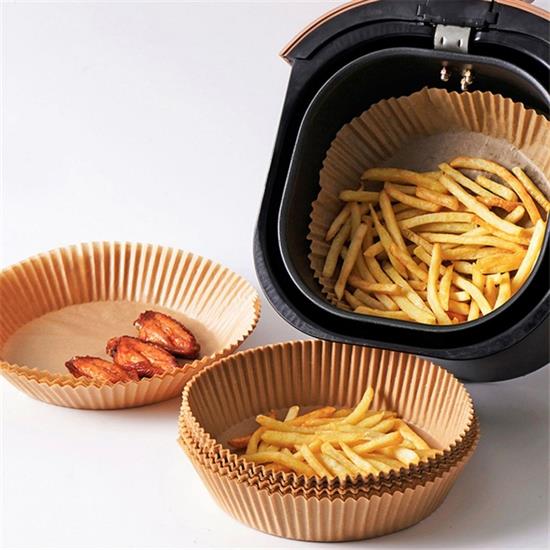 100 Adet Air Fryer Pişirme Kağıdı Tek Kullanımlık Yağlı Kağıdı Yuvarlak Tabak Model (4812) 100 Adet Air Fryer Pişirme Kağıdı Tek Kullanımlık Yağlı Kağıdı Yuvarlak Tabak Model (4812)