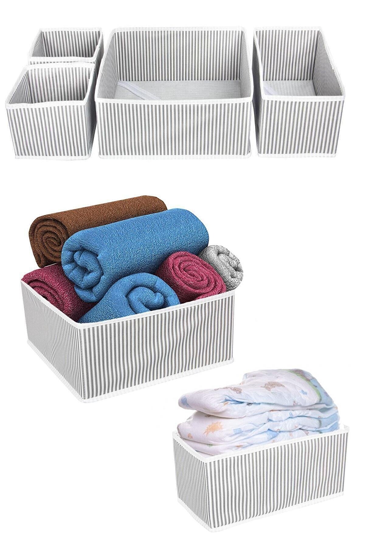 Çekmece Düzenleme Kutu Seti Organizer 4lü Set (4812) Çekmece Düzenleme Kutu Seti Organizer 4lü Set (4812)