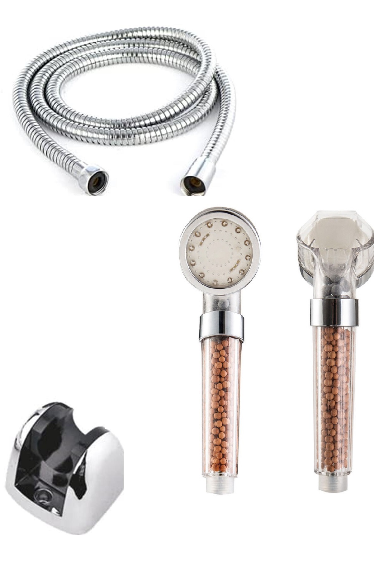 Renk Değiştiren Led Işıklı Duş Başlığı Seti- Hortum Askı Seti (Pilsiz- Elektriksiz) (4812) Renk Değiştiren Led Işıklı Duş Başlığı Seti- Hortum Askı Seti (Pilsiz- Elektriksiz) (4812)