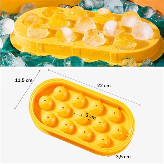 13 Bölmeli Kristal Buz Yapma Kalıbı (4812)
