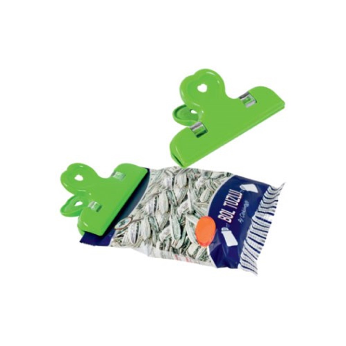 2'li Pratik Torba Paket Ve Poşet Kapatıcı Kilitli Klips Mandal (4812) 2'li Pratik Torba Paket Ve Poşet Kapatıcı Kilitli Klips Mandal (4812)