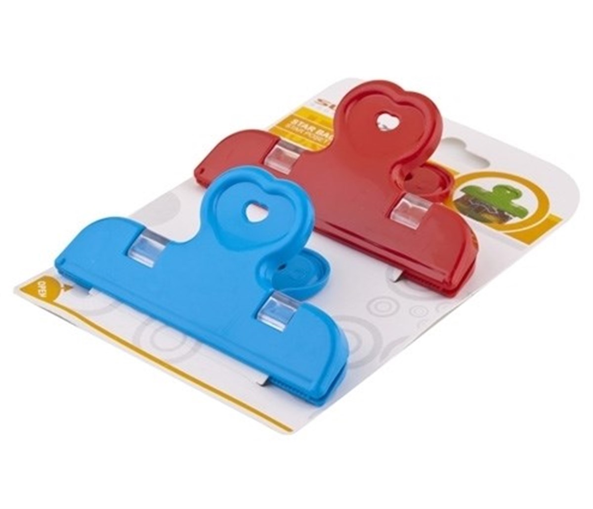 2'li Pratik Torba Paket Ve Poşet Kapatıcı Kilitli Klips Mandal (4812) 2'li Pratik Torba Paket Ve Poşet Kapatıcı Kilitli Klips Mandal (4812)