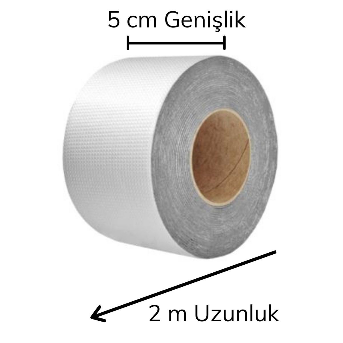 2 Mt Yüksek Sıcaklık Dayanan Su Geçirmez Çatı Duvar Çatlak Onarıcı Yapışkan Bant Folyo 5 Cm (4812) 2 Mt Yüksek Sıcaklık Dayanan Su Geçirmez Çatı Duvar Çatlak Onarıcı Yapışkan Bant Folyo 5 Cm (4812)