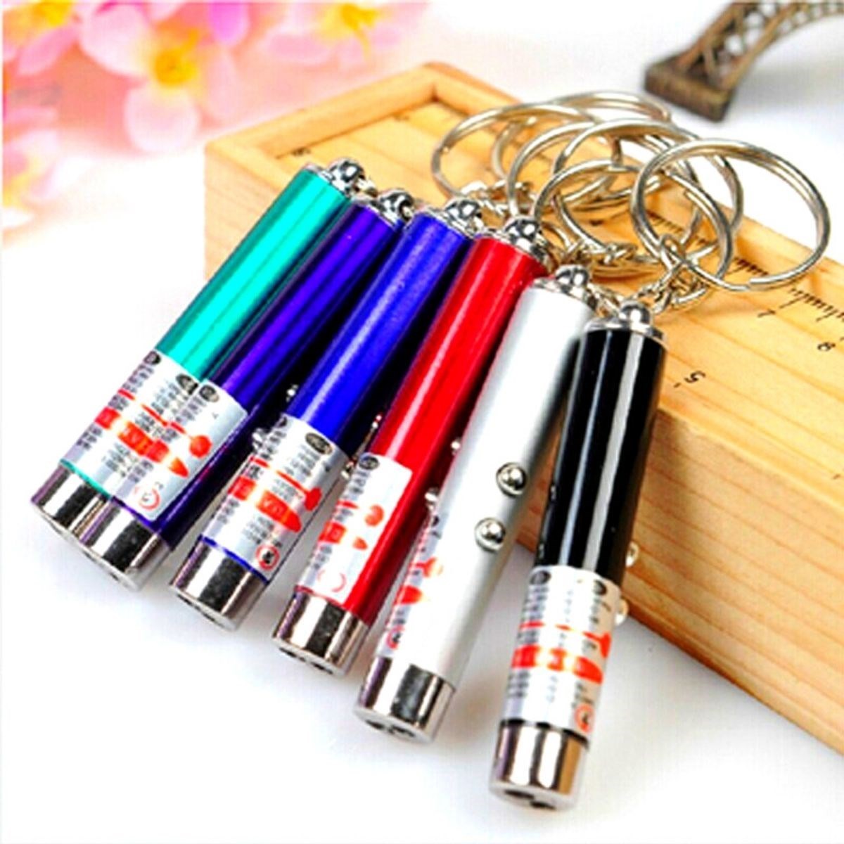 3 Fonksiyonlu Kırmızı Beyaz Işıklı Led Lazer Kedi Köpek Oyuncak Anahtarlık (4812) 3 Fonksiyonlu Kırmızı Beyaz Işıklı Led Lazer Kedi Köpek Oyuncak Anahtarlık (4812)