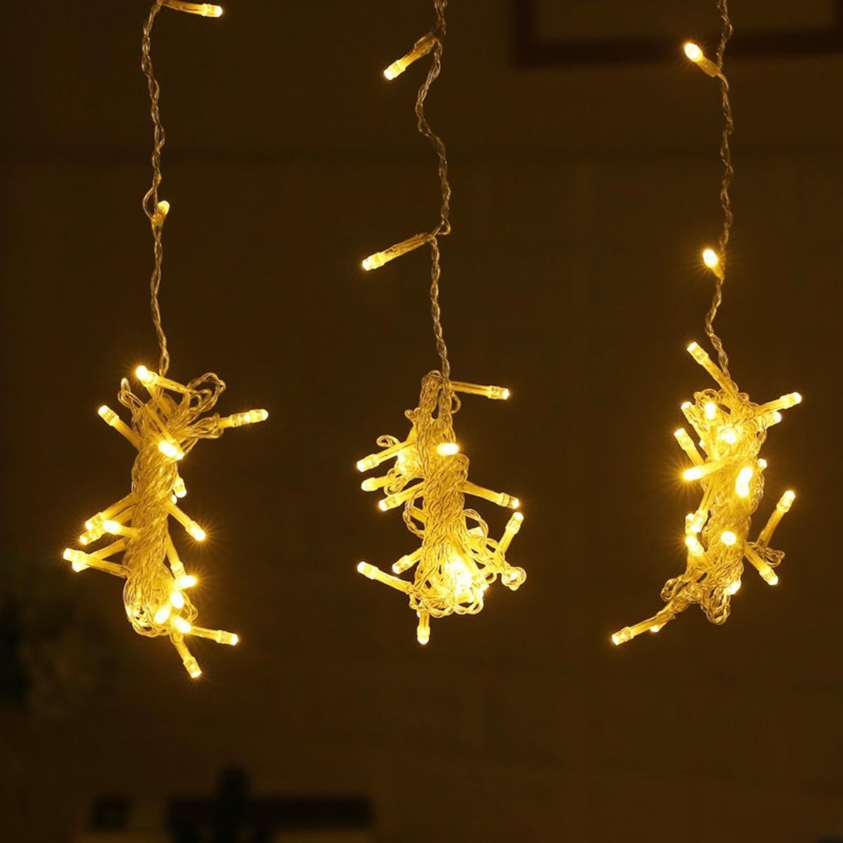 8 Fonksiyonlu 200 Led 10 Saçak Şerit Led 2x2 Perde İp Led (Gün Işığı) (4812) 8 Fonksiyonlu 200 Led 10 Saçak Şerit Led 2x2 Perde İp Led (Gün Işığı) (4812)