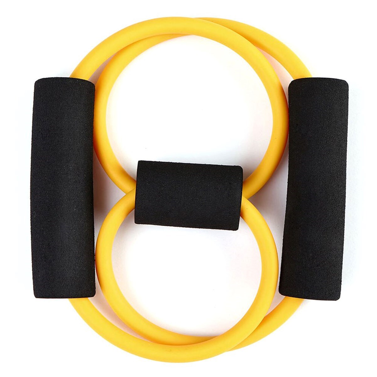 8 Şeklinde Direnç Bandı Yoga Plates Ve Vücut Geliştirme Egzersiz Bandı (4812)