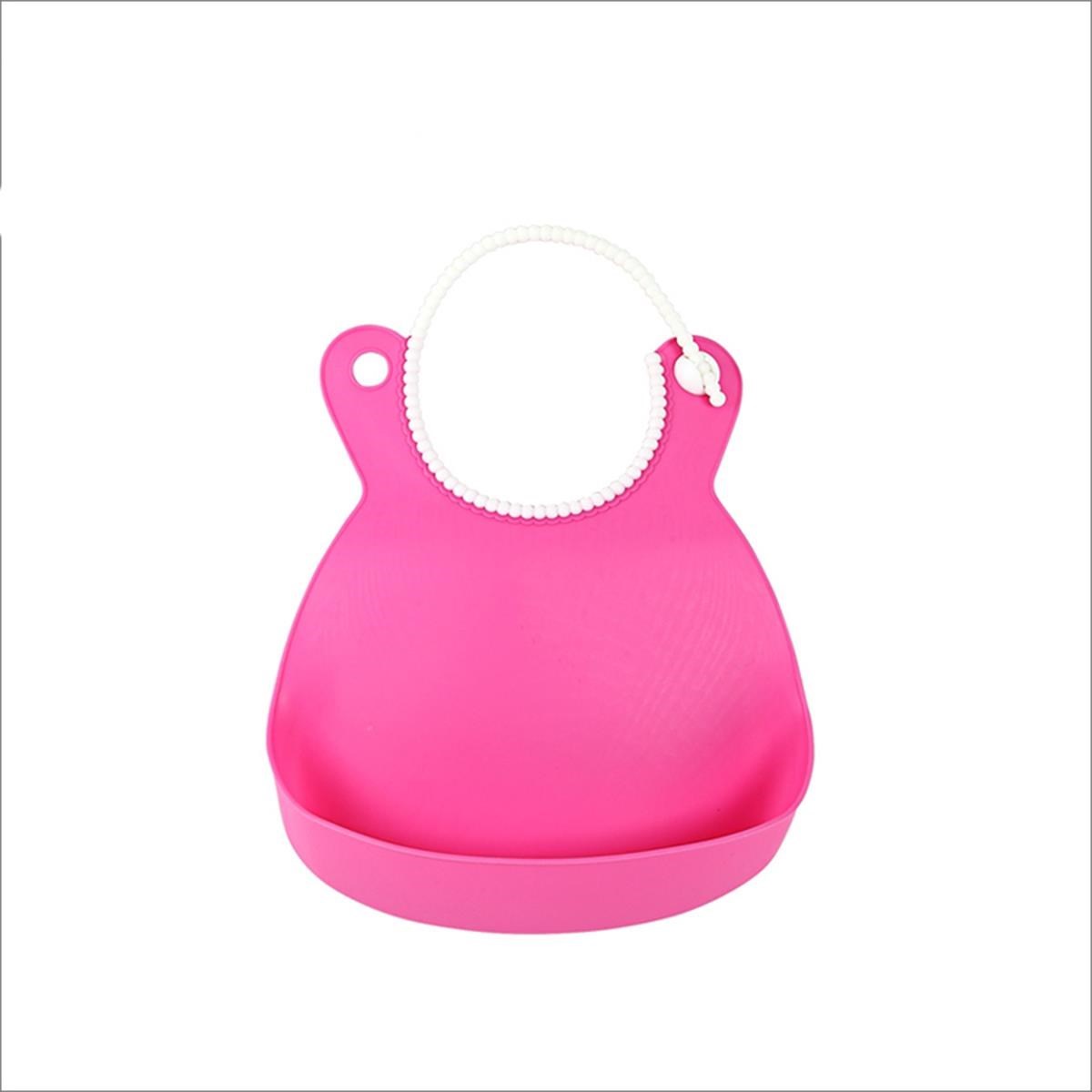 Çocuk Bebek Mama Önlüğü Dökülme Engelleyici Bükülebilir Pembe (4812) Çocuk Bebek Mama Önlüğü Dökülme Engelleyici Bükülebilir Pembe (4812)