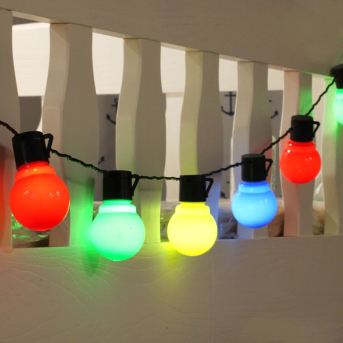 Dekoratif Minik Top 40 Ledli Dekoratif Dolama Led Işık (RGB) (4812) Dekoratif Minik Top 40 Ledli Dekoratif Dolama Led Işık (RGB) (4812)