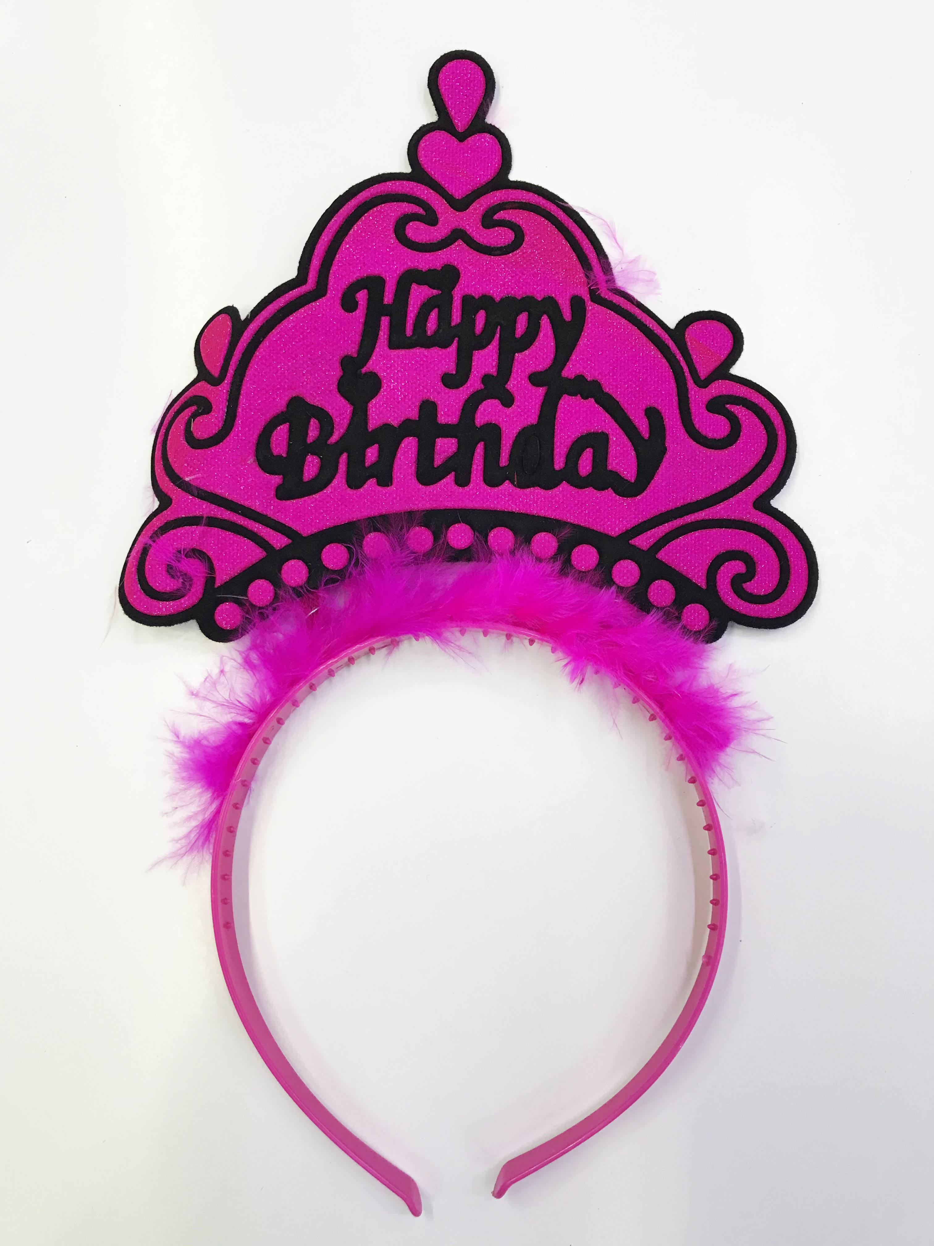 Happy Birthday Yazılı Neon Renk Taç 12 Adet (4812) Happy Birthday Yazılı Neon Renk Taç 12 Adet (4812)