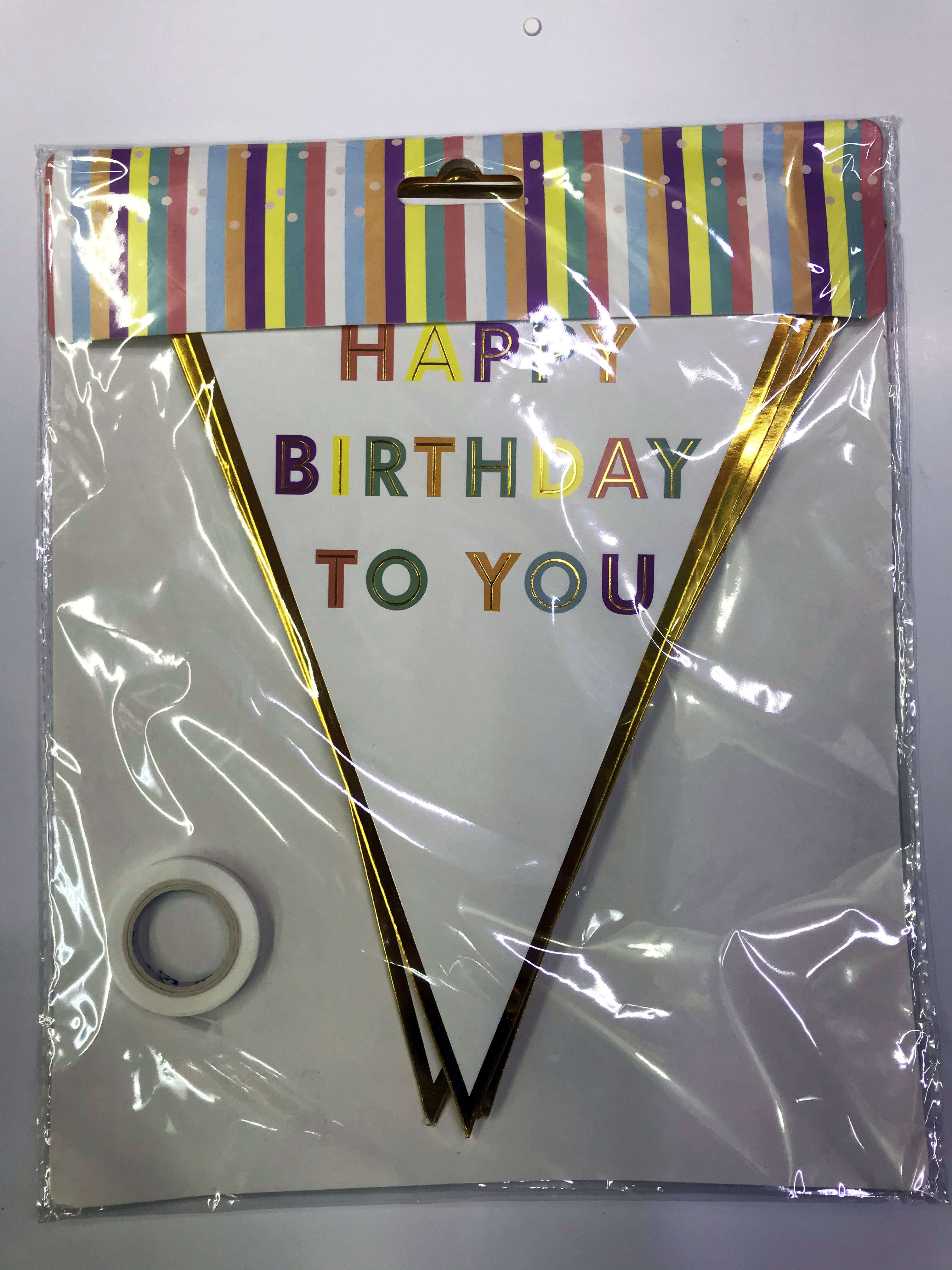 Happy Birthday To You Flama Bayrak Süs (4812)