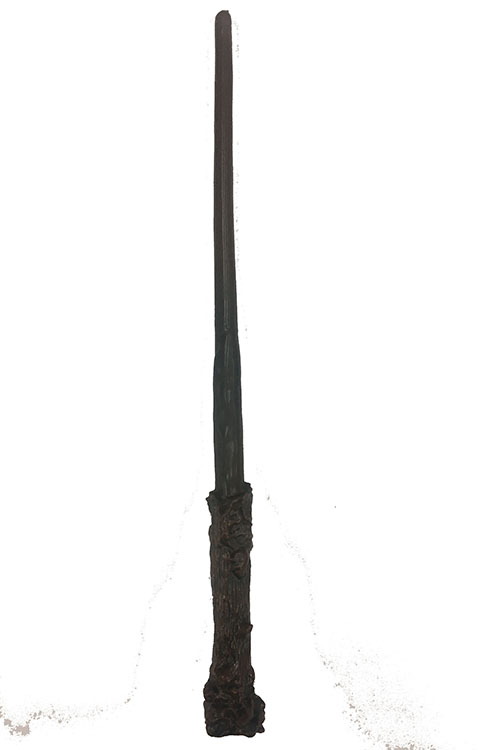 Harry Potter Asası 30 cm ve Siyah Çerçeveli Harry Potter Gözlüğü Seti (4812)