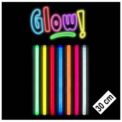 Karanlıkta Parlayan Fosforlu Glow Kalın Çubuk 30 cm 1 Adet (4812)