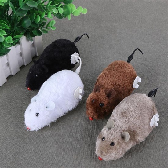 Kurmalı Kedi Eğitim Oyuncağı Tüylü Peluş Fare Yakalama İnteraktif Sevimli Eğlenceli Oyuncak (4812) Kurmalı Kedi Eğitim Oyuncağı Tüylü Peluş Fare Yakalama İnteraktif Sevimli Eğlenceli Oyuncak (4812)