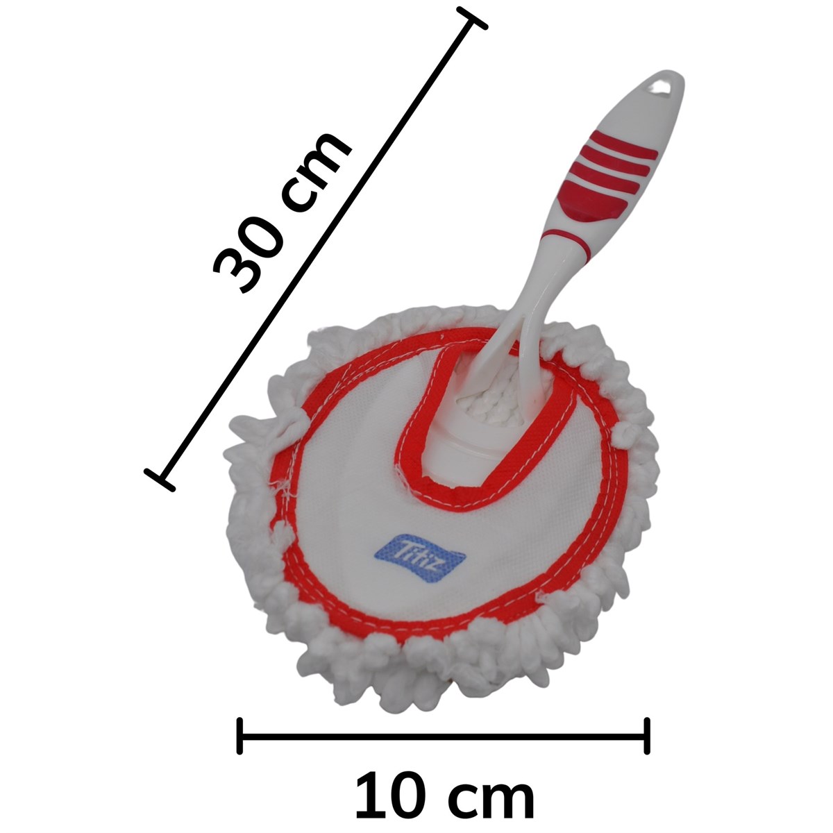 Mikrofiber Duster Toz Leke Kir Alıcı Temizleyici Tutacaklı Temizlik Bezi Aparatı Malzemesi (4812)