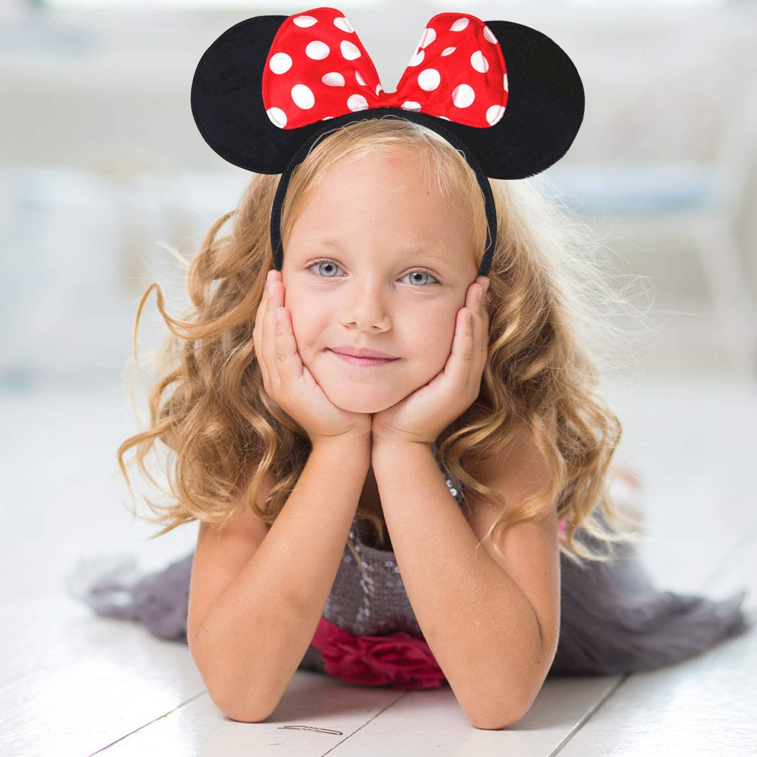 Minnie Mouse Taç Fare Tacı Kafa Bandı (4812)
