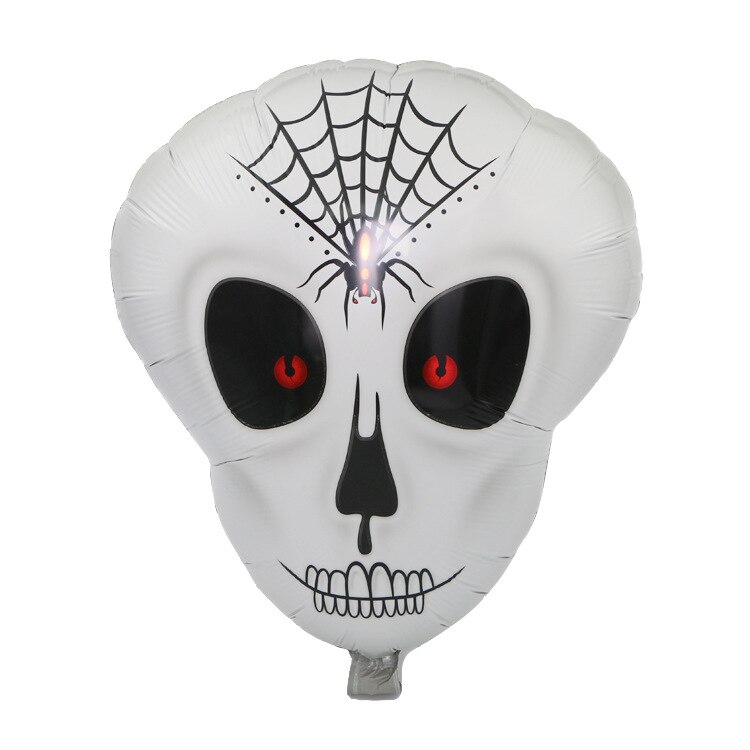 Örümcek Ağ Desenli İskelet Folyo Balon (4812)