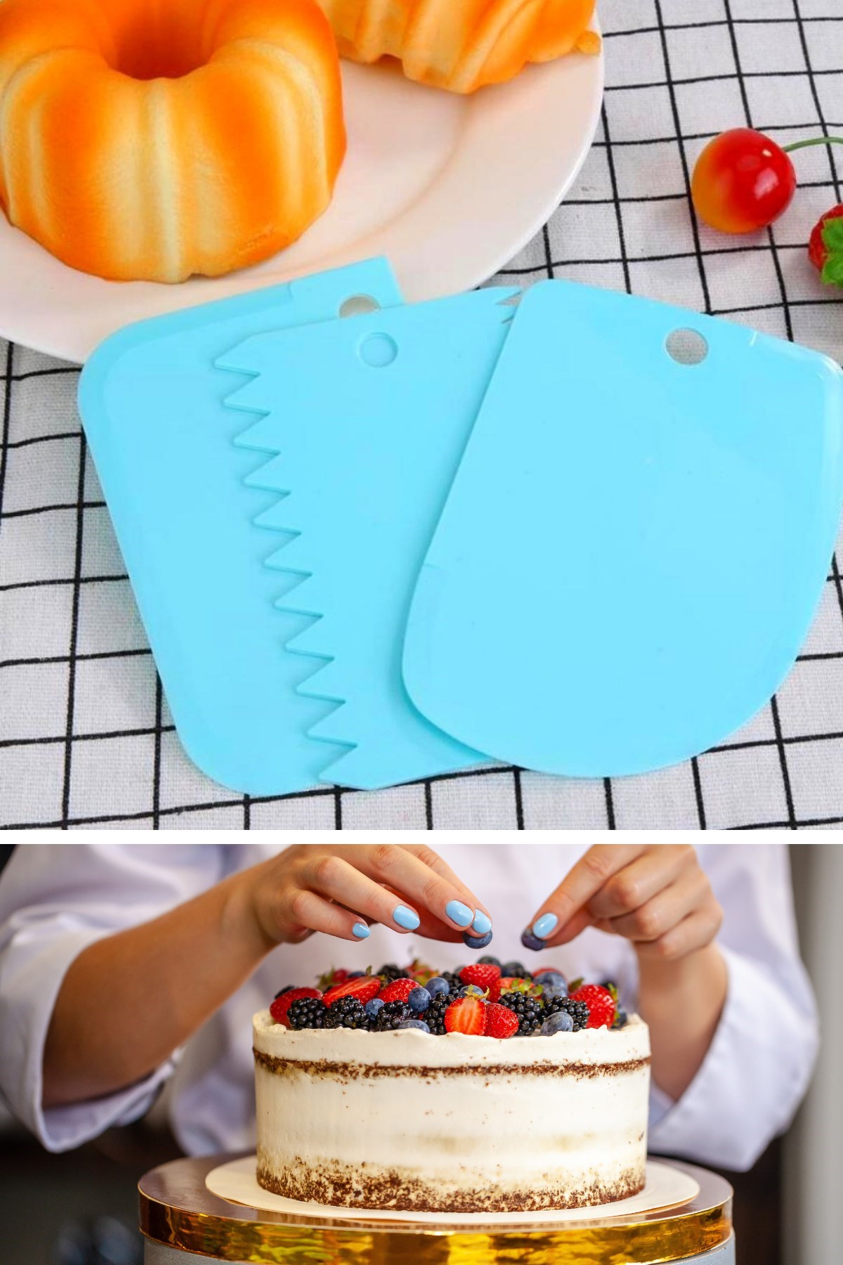 Pasta Hamur Şekillendirici Spatula Kesici Kazıyıcı Dekoratör Set (4812) Pasta Hamur Şekillendirici Spatula Kesici Kazıyıcı Dekoratör Set (4812)