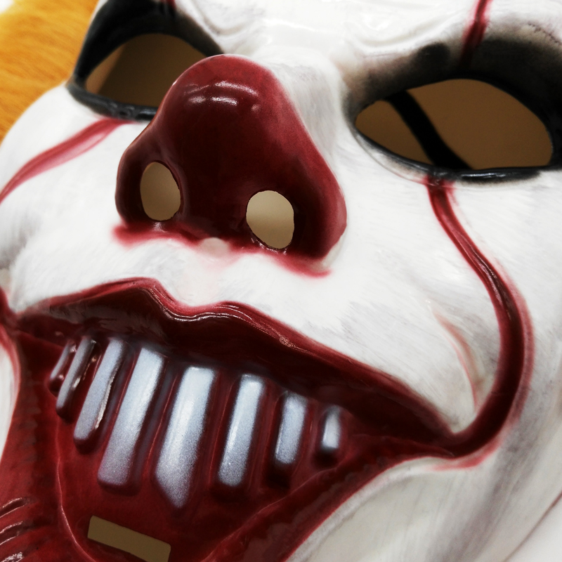 Plastik Joker Maskesi Killer Palyaço Maskesi (4812)