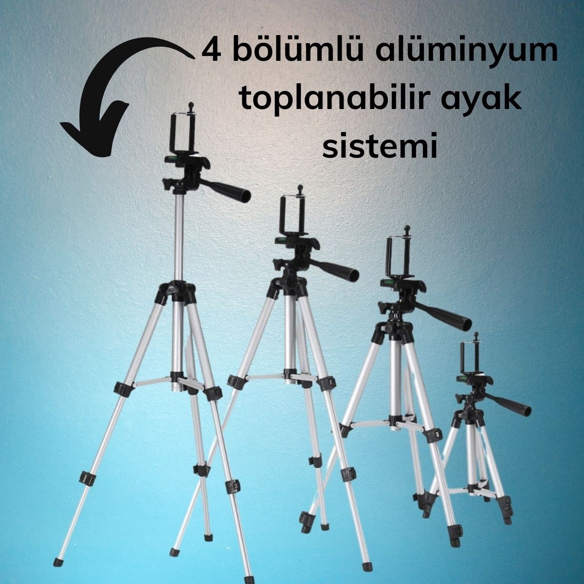 Profesyonel Fotoğraf Makinası Tripodu (4812) Profesyonel Fotoğraf Makinası Tripodu (4812)