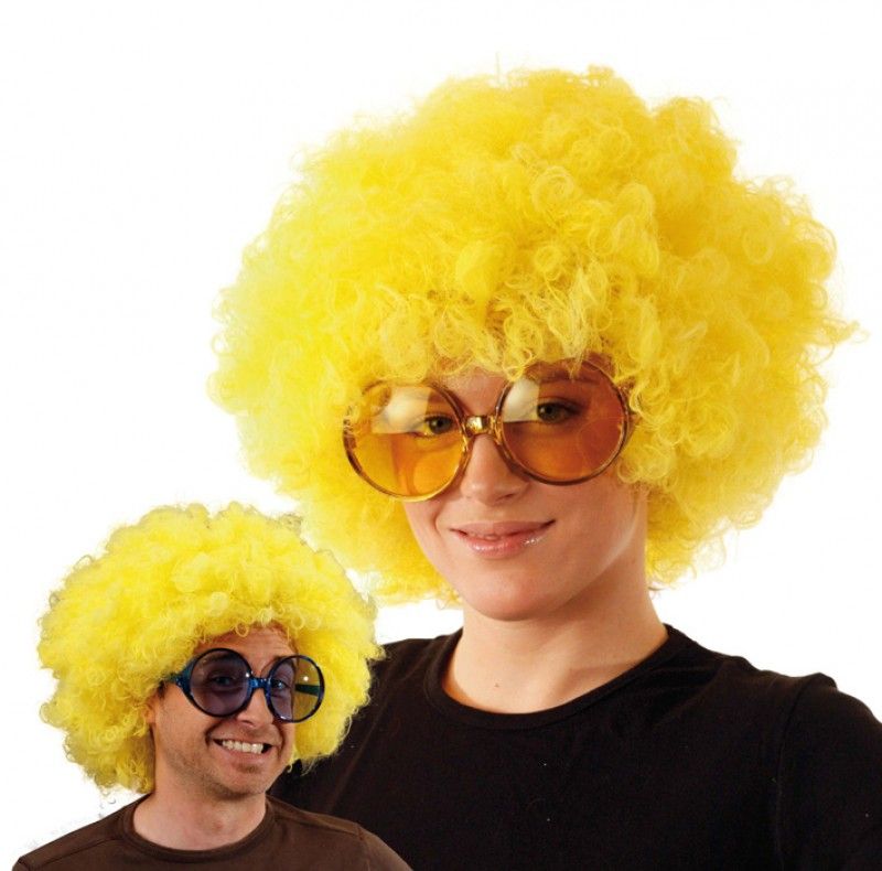 Sarı Renk Kıvırcık Afro Bonus Peruk (4812) Sarı Renk Kıvırcık Afro Bonus Peruk (4812)