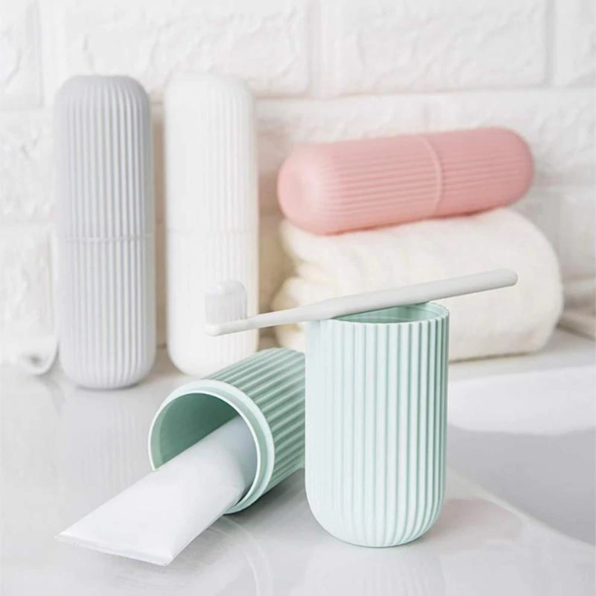 Seyahat Tipi Plastik Diş Fırçası Gözlük Kalem Fırça Erzak Saklama Kabı Düzenleme Kalemlik (4812) Seyahat Tipi Plastik Diş Fırçası Gözlük Kalem Fırça Erzak Saklama Kabı Düzenleme Kalemlik (4812)