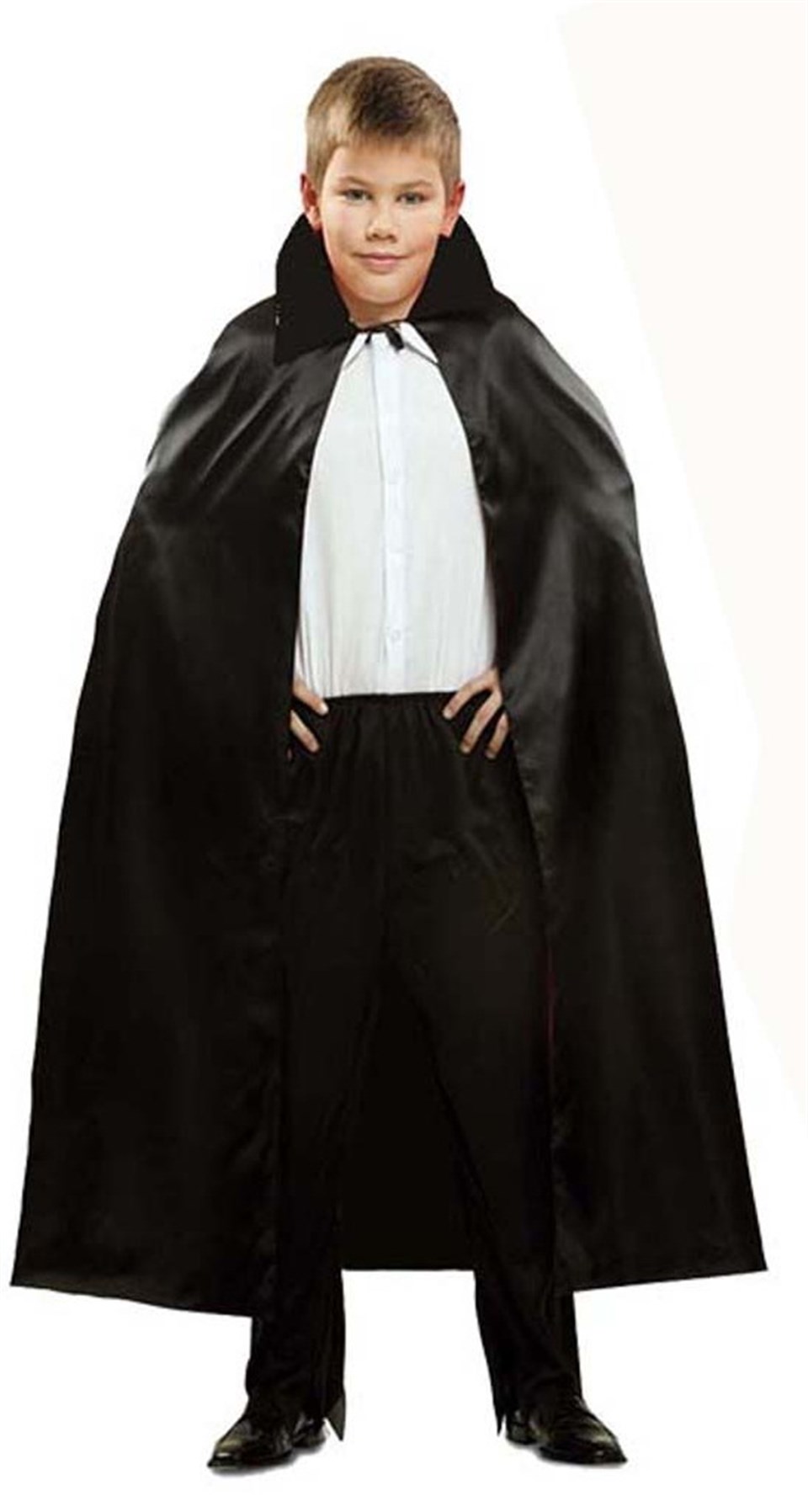 Siyah Renk Yakalı Halloween Pelerini 90 cm (4812) Siyah Renk Yakalı Halloween Pelerini 90 cm (4812)