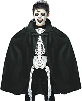 Siyah Renk Yakalı Halloween Pelerini 90 cm (4812) Siyah Renk Yakalı Halloween Pelerini 90 cm (4812)