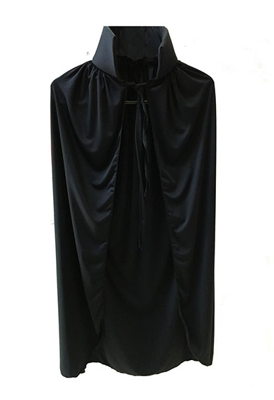 Sİyah Yakalı Pelerin - Vampir Pelerin - Dracula Pelerin 90 cm (4812)