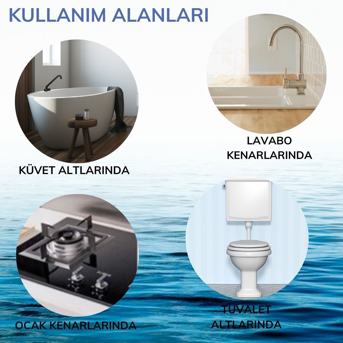Su Sızdırmaz Banyo Mutfak Lavabo Küvet İzolasyon Şerit Bant (4812) Su Sızdırmaz Banyo Mutfak Lavabo Küvet İzolasyon Şerit Bant (4812)
