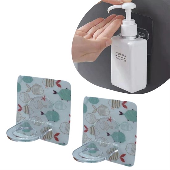 Süper Yapışkanlı Çok Amaçlı Cember Askı 2 Adet (4812)