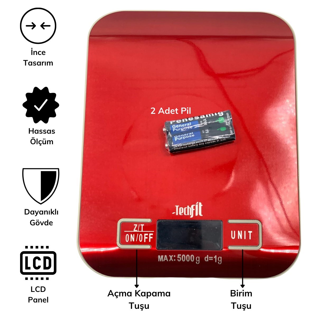 TF 1002 Hassas Ölçümlü Maksimum 5 Kg Kapasiteli Led Ekran Platin Dijital Mutfak Tartısı (4812) TF 1002 Hassas Ölçümlü Maksimum 5 Kg Kapasiteli Led Ekran Platin Dijital Mutfak Tartısı (4812)
