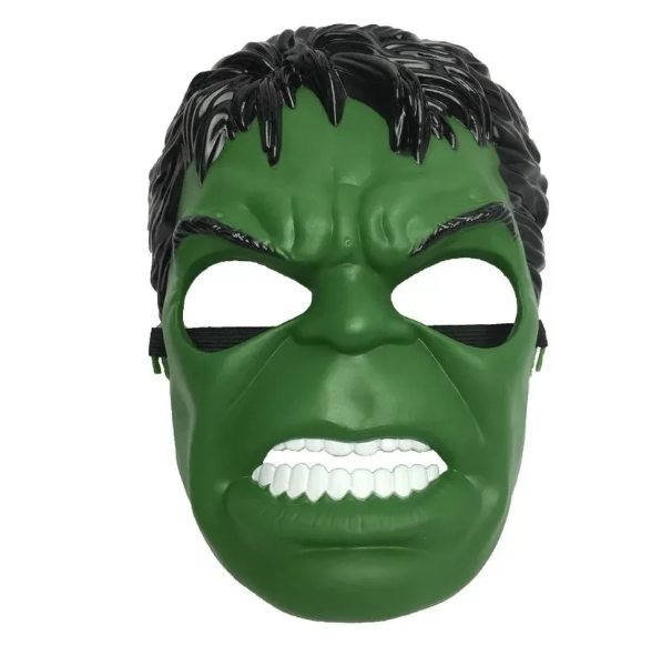 Yeşil Renk Süper Kahraman Dev Adam Hulk Maskesi (4812)