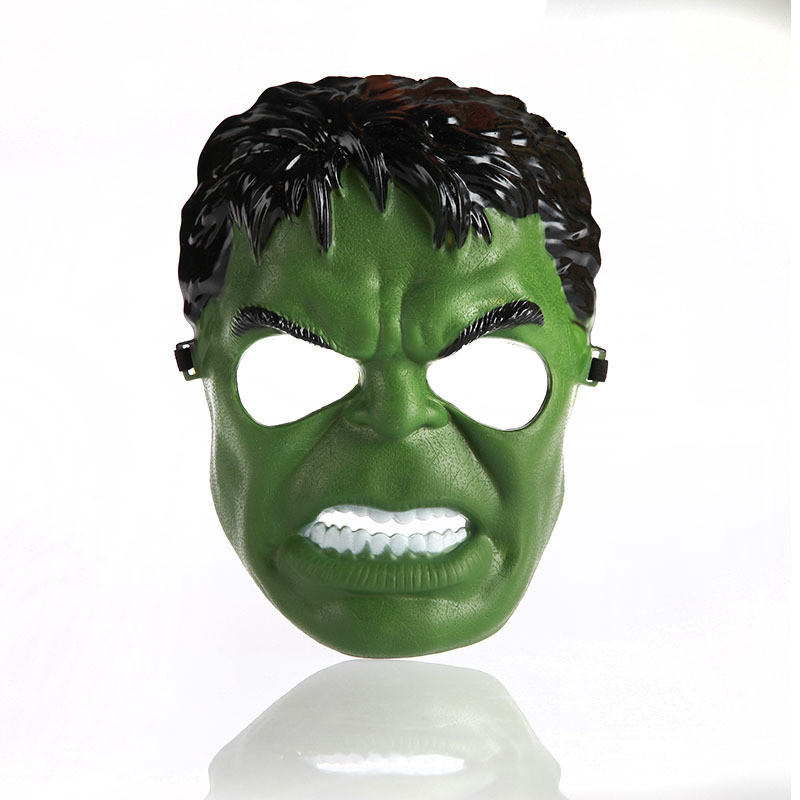 Yeşil Renk Süper Kahraman Dev Adam Hulk Maskesi (4812)
