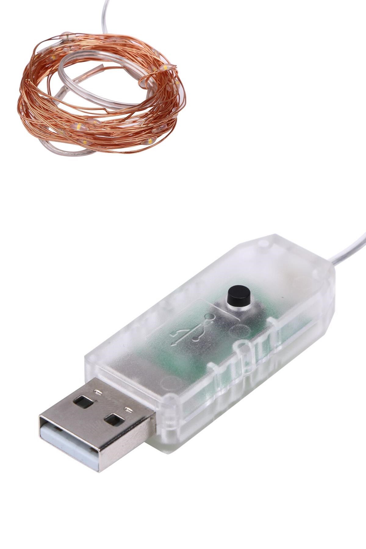 Yılbaşı ve Özel Konsept Dekorasyon 5 Mt USB Bağlantılı Led Işık (4812)