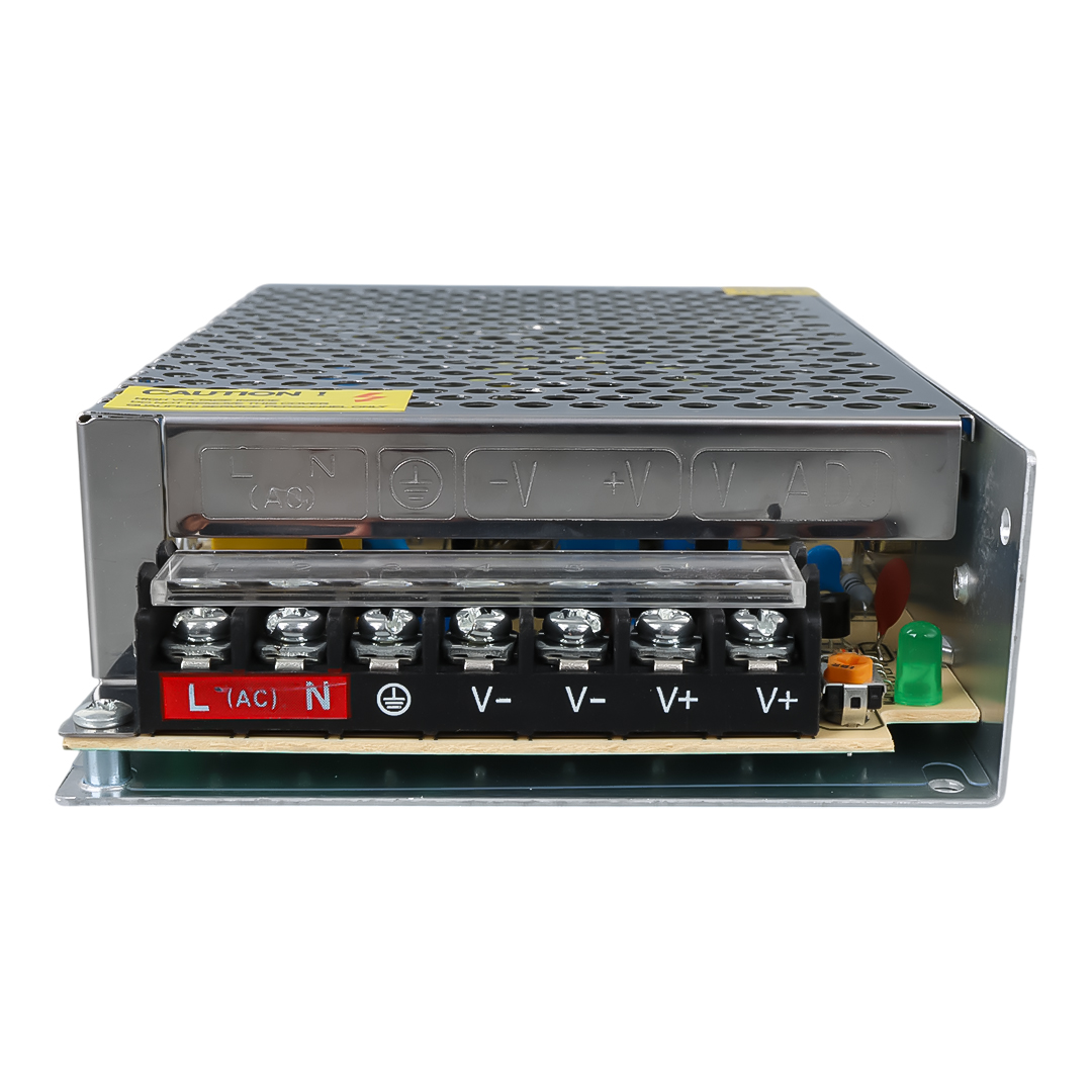 12 VOLT - 10 AMPER - 120 WATT METAL KASA ADAPTÖR (4812) 12 VOLT - 10 AMPER - 120 WATT METAL KASA ADAPTÖR (4812)