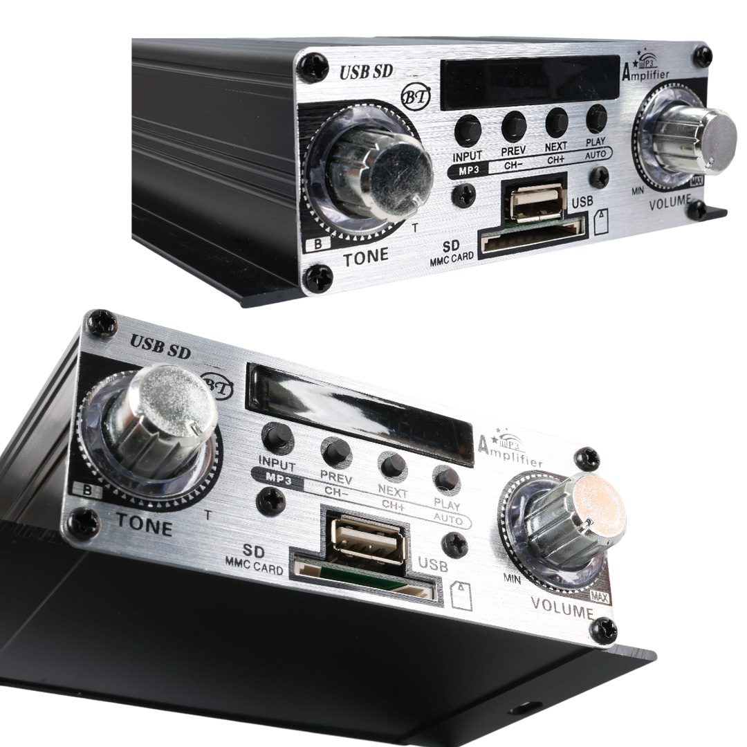 12 VOLT 100 WATT MOTOSİKLET BLUETOOTH AMFİ USB/SD 2 KANAL PAZARCI - ANFİ (125X95X40MM) (4812) 12 VOLT 100 WATT MOTOSİKLET BLUETOOTH AMFİ USB/SD 2 KANAL PAZARCI - ANFİ (125X95X40MM) (4812)