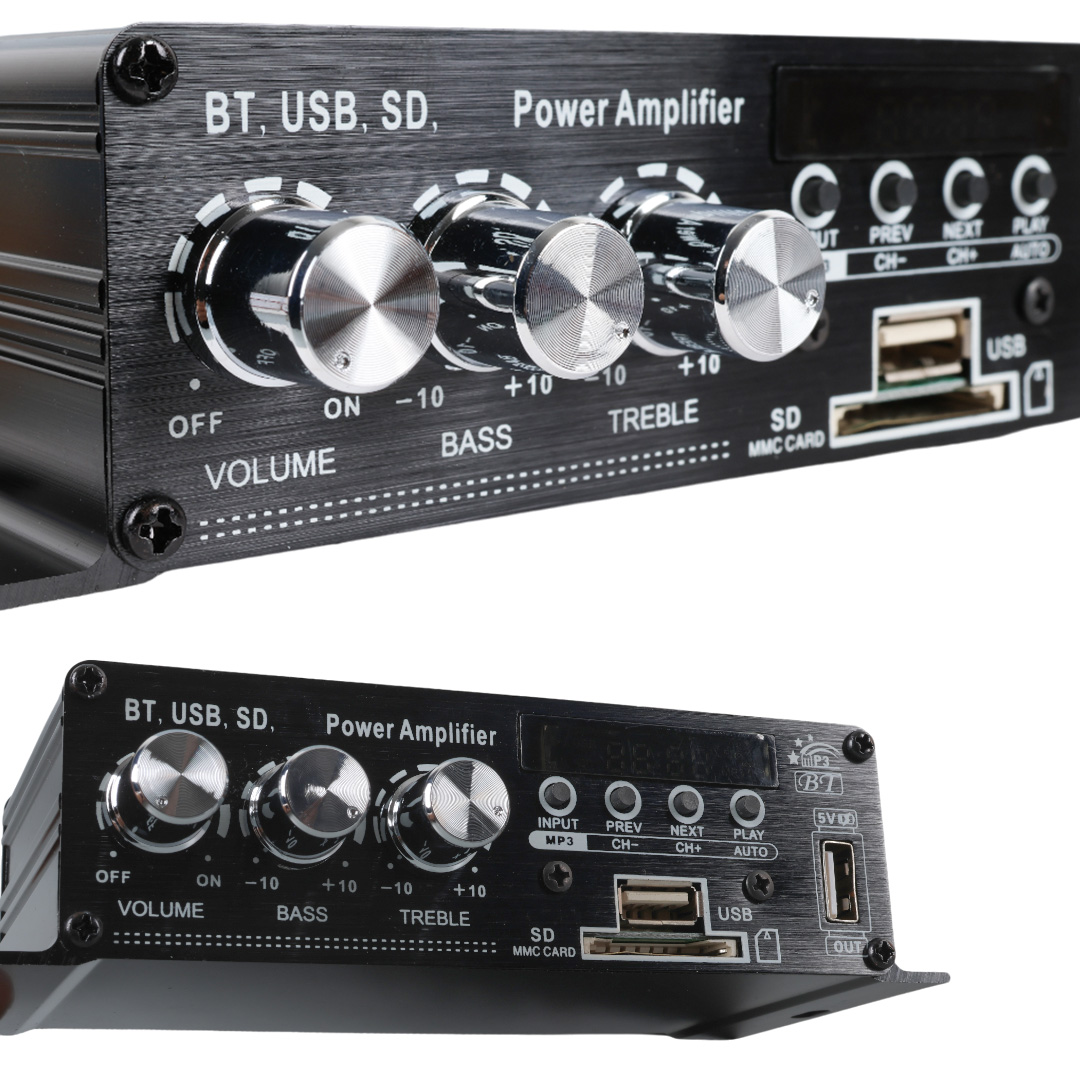 12 VOLT 100 WATT MOTOSİKLET BLUETOOTH AMFİ USB/SD 2 KANAL PAZARCI - ANFİ (154X80X42MM) (4812) 12 VOLT 100 WATT MOTOSİKLET BLUETOOTH AMFİ USB/SD 2 KANAL PAZARCI - ANFİ (154X80X42MM) (4812)