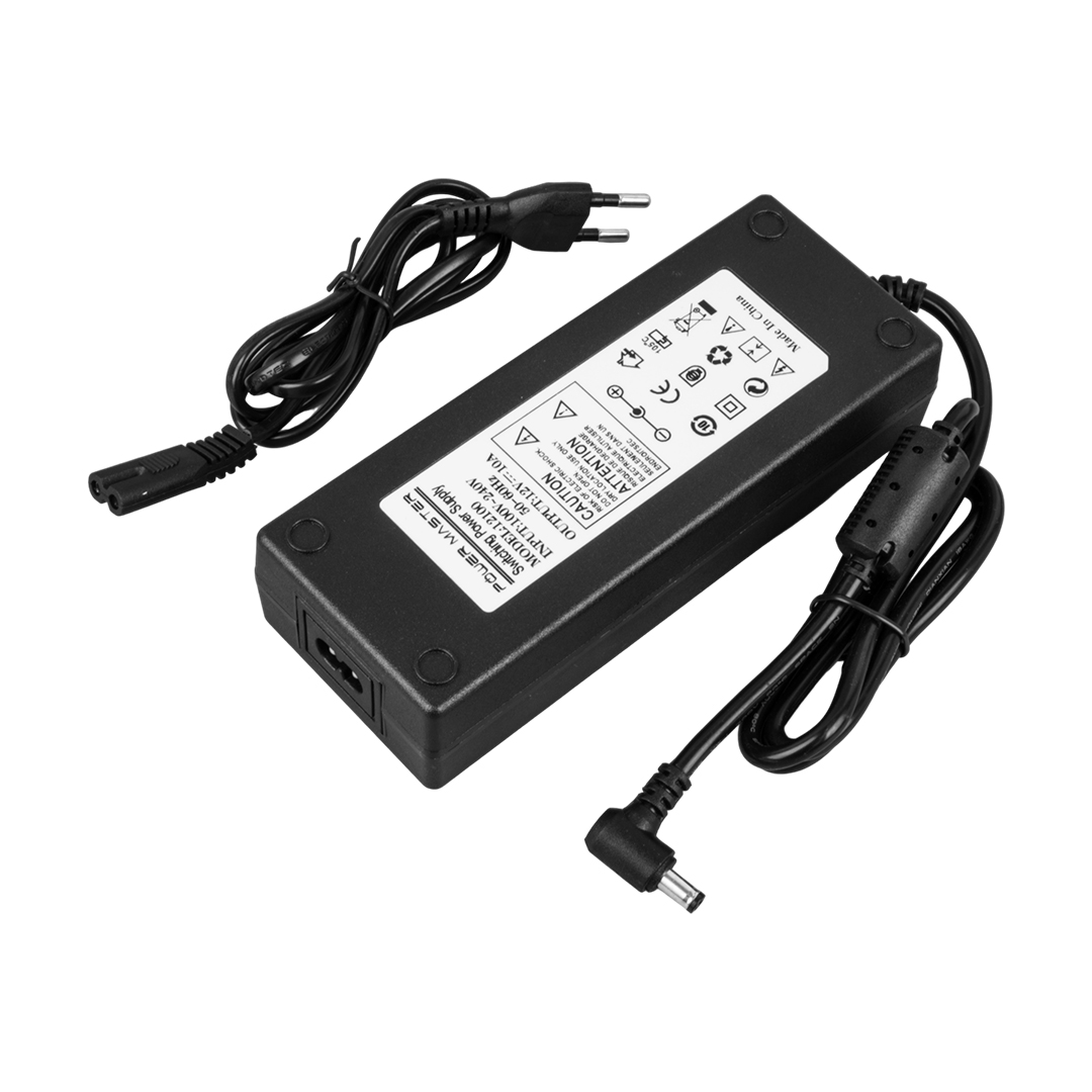12 VOLT - 10 AMPER - 120 WATT 5.5*2.5 L UÇLU PLASTİK KASA MASAÜSTÜ ADAPTÖR (4812) 12 VOLT - 10 AMPER - 120 WATT 5.5*2.5 L UÇLU PLASTİK KASA MASAÜSTÜ ADAPTÖR (4812)