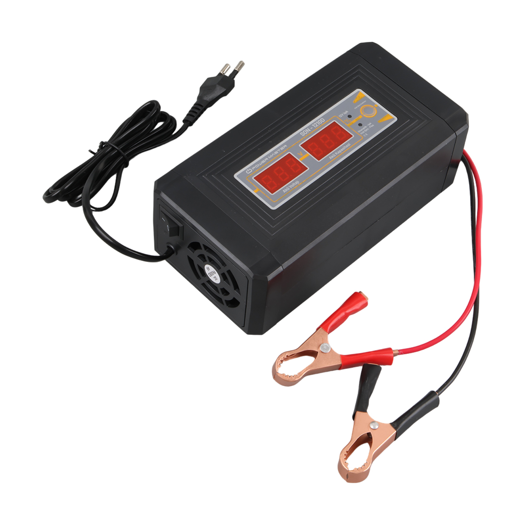 12 VOLT - 10 AMPER DİGİTAL EKRANLI AKILLI AKÜ ŞARJ CİHAZI (4812) 12 VOLT - 10 AMPER DİGİTAL EKRANLI AKILLI AKÜ ŞARJ CİHAZI (4812)