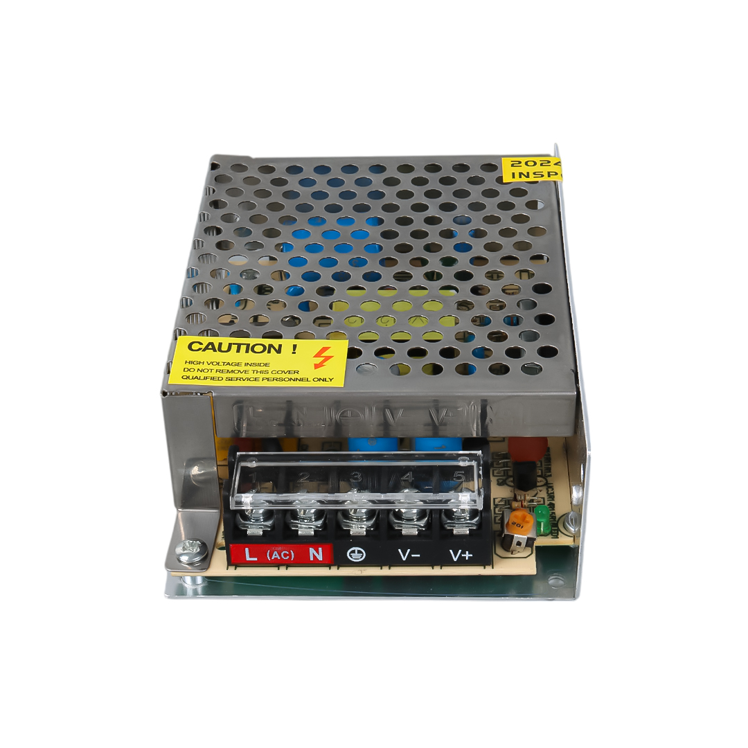 12 VOLT - 5 AMPER METAL KASA ADAPTÖR (4812) 12 VOLT - 5 AMPER METAL KASA ADAPTÖR (4812)