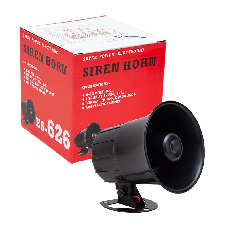 12 VOLT TEK SESLİ SİREN HORN HOPARLÖR (4812) 12 VOLT TEK SESLİ SİREN HORN HOPARLÖR (4812)