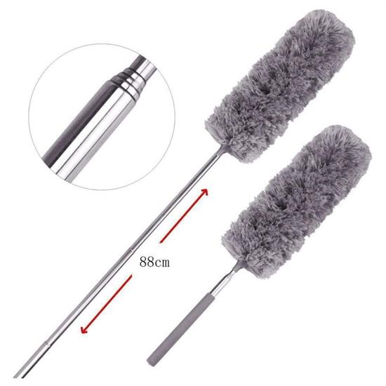 140 Cm Teleskopik Uzatılabilir Mikrofiber Yumuşak Başlıklı Gri Toz Alma Fırçası Toz Püskülü (4812) 140 Cm Teleskopik Uzatılabilir Mikrofiber Yumuşak Başlıklı Gri Toz Alma Fırçası Toz Püskülü (4812)