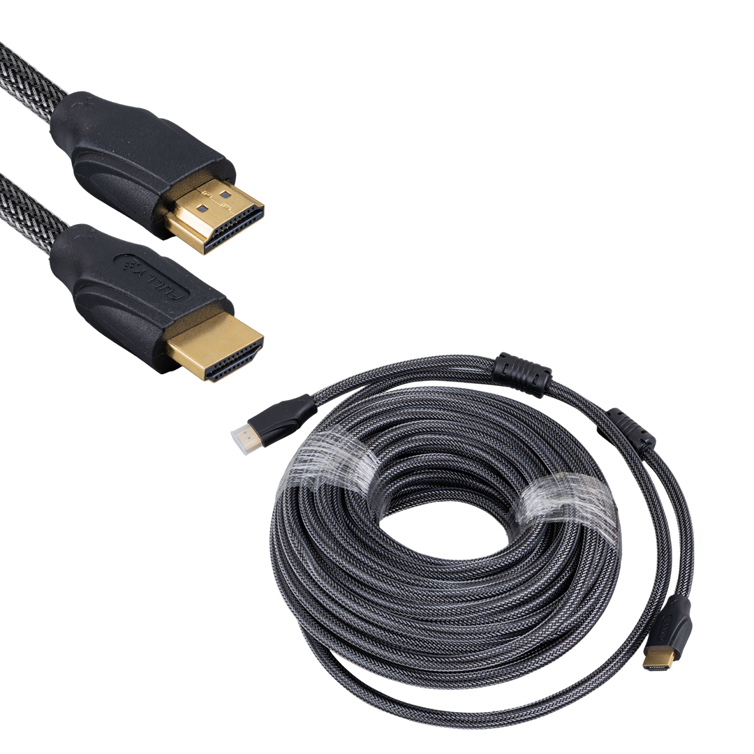 15 METRE ÖRGÜLÜ GOLD UÇLU HDMI KABLO (4812)