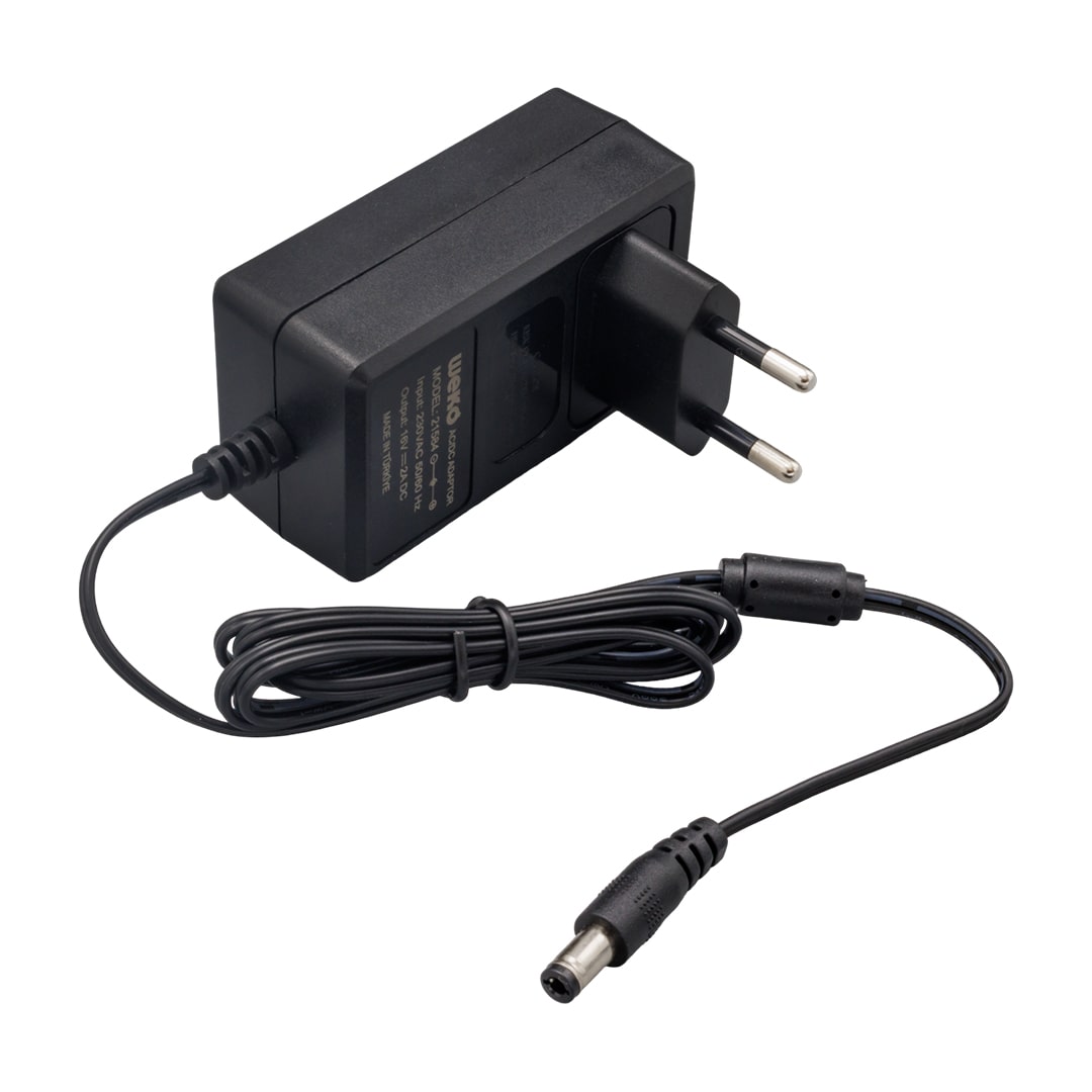 16 VOLT - 2 AMPER 5.5*2.5 UÇLU YERLİ ÜRETİM POWER JACKLI SANTRAL ADAPTÖRÜ (4812) 16 VOLT - 2 AMPER 5.5*2.5 UÇLU YERLİ ÜRETİM POWER JACKLI SANTRAL ADAPTÖRÜ (4812)