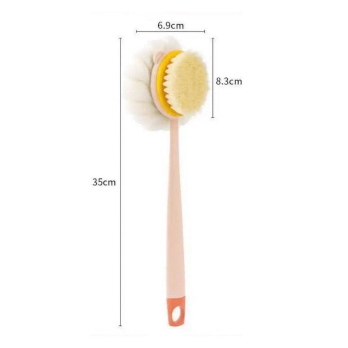 2'si 1 Arada Çift Taraflı Uzun Saplı Fırçalı Banyo Vücut Sırt Fırçası Banyo Lifi (4812) 2'si 1 Arada Çift Taraflı Uzun Saplı Fırçalı Banyo Vücut Sırt Fırçası Banyo Lifi (4812)