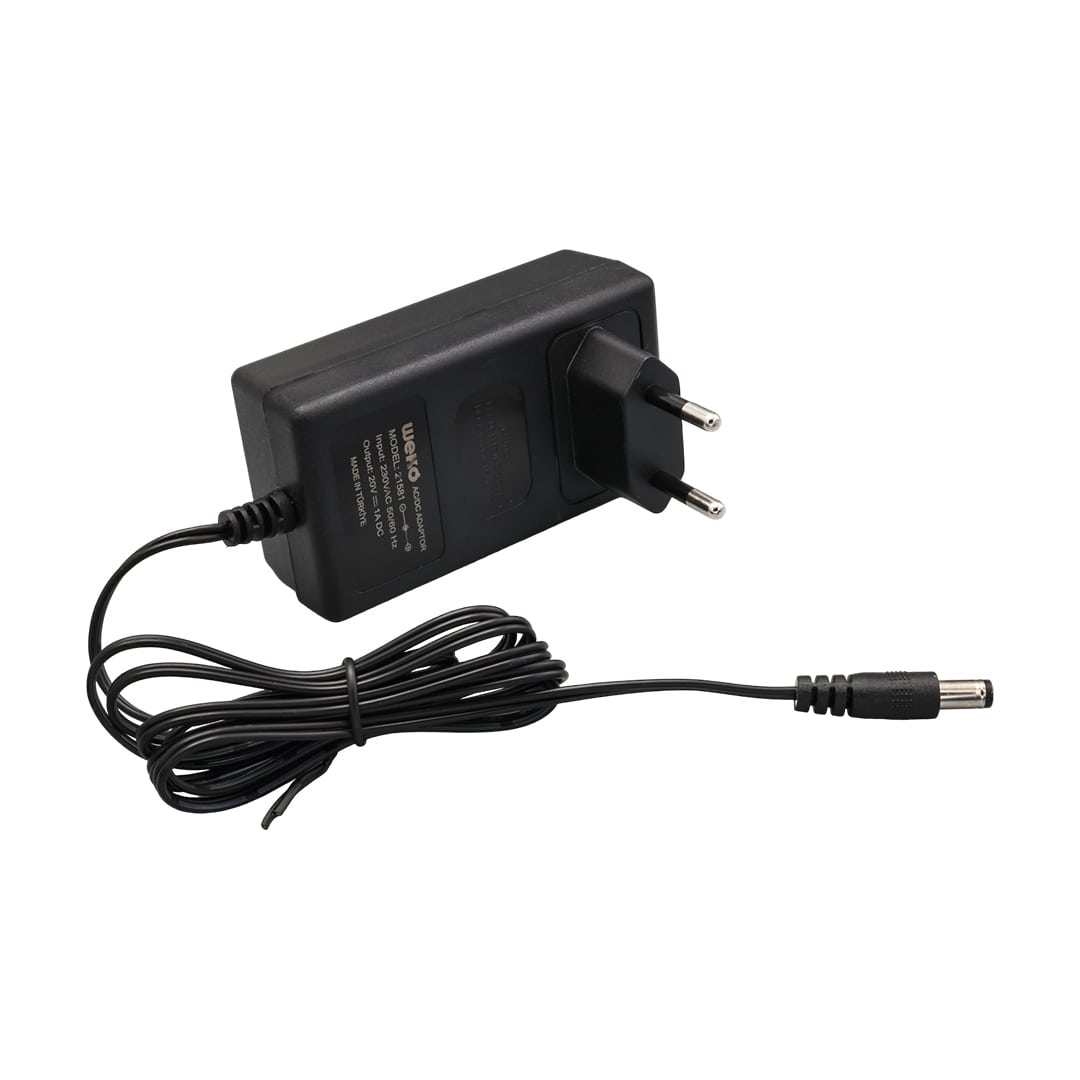 20 VOLT - 1 AMPER 5.5*2.5 UÇLU YERLİ ÜRETİM PRİZ TİPİ ADAPTÖR (4812) 20 VOLT - 1 AMPER 5.5*2.5 UÇLU YERLİ ÜRETİM PRİZ TİPİ ADAPTÖR (4812)