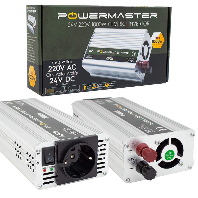24 VOLT 1000 WATT MODIFIED SINUS İNVERTER (4812)