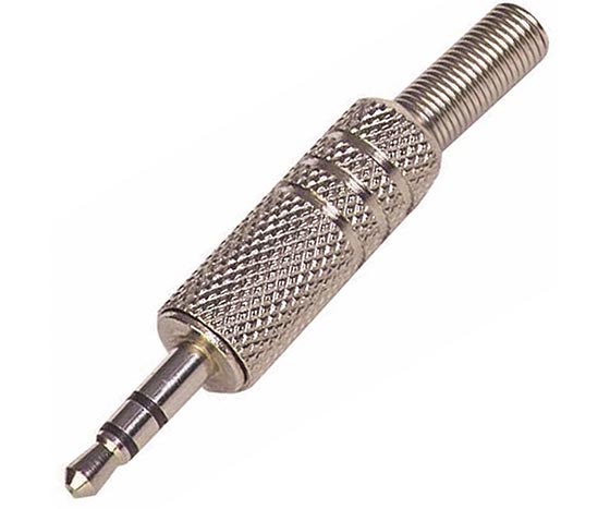 3.5 MM STEREO METAL NİKEL JACK FİŞ (4812)